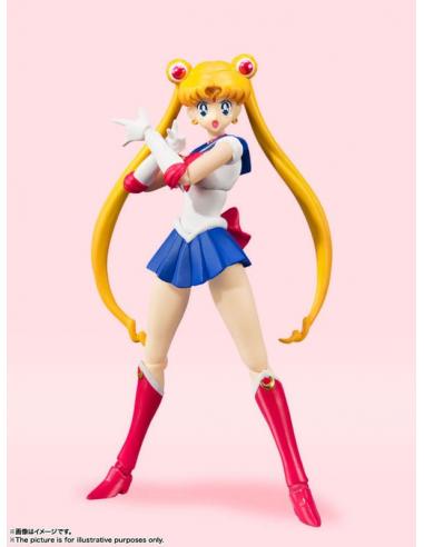Sailor Moon Figura S.H. Figuarts Sailor Moon Animation Color Edition 14 cm
