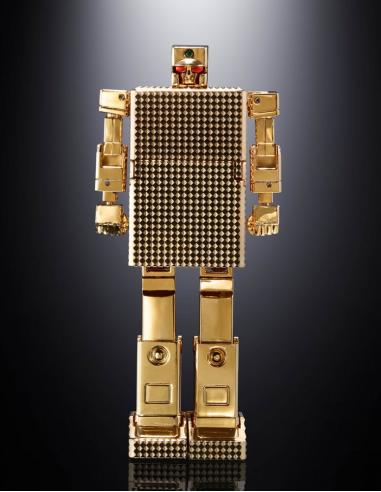 Golden Warrior Gold Lightan Figura Diecast Soul of Chogokin GX-32SP Gold Lightan 50th Anniversary Ver. 13 cm