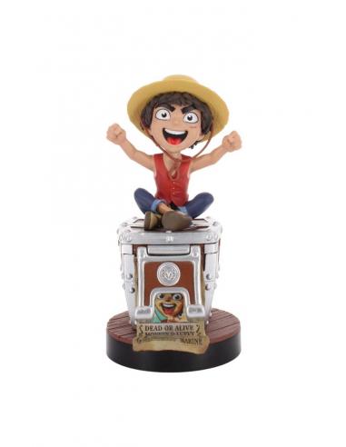 One Piece Soporte Cably Guys Luffy Wanted Poster 21 cm