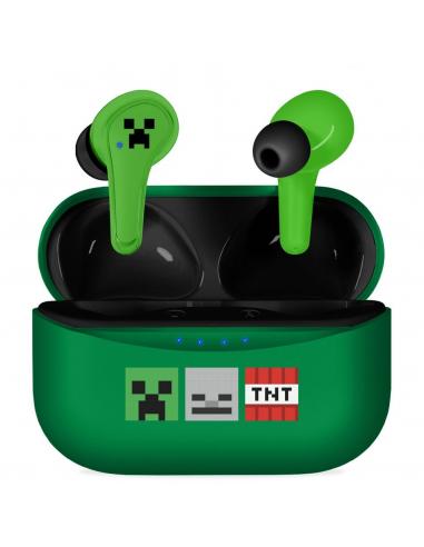 Auriculares inalambricos Minecraft
