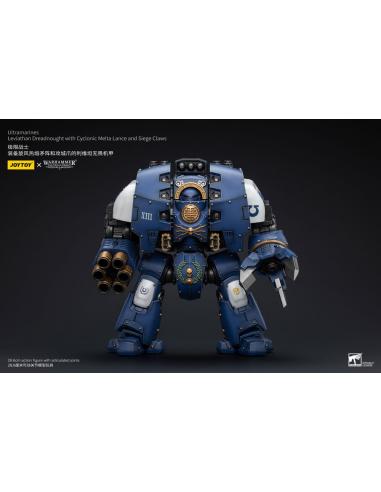 Warhammer The Horus Heresy Figura 1/18 Ultramarines Leviathan Dreadnought with Cyclonic Melta Lance And Siege Claws 29 cm       