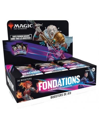 Magic the Gathering Fondations Caja de Sobres de Juego (36) francés