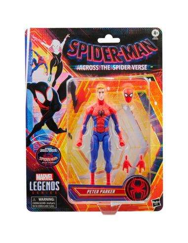 Figura Peter Parker Across The Spider-Verse Spider-Man Marvel 15cm