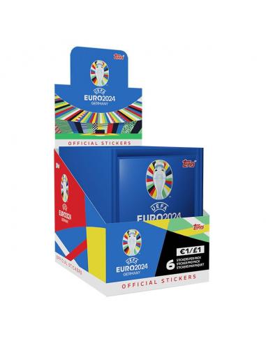UEFA EURO 2024 Sticker Collection Caja (100)