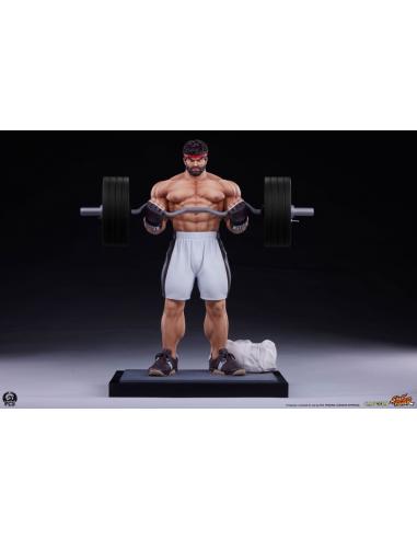 Street Fighter Estatua Premier Series 1/4 Ryu Battle Edition: Powerlifting 53 cm
