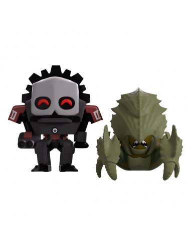 Helldivers 2 Pack de 2 Figuras Vinyl Monitor Buddiez Charger & Devastator 7 cm