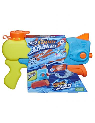 Pistola hasbro nerf super soaker wave spray