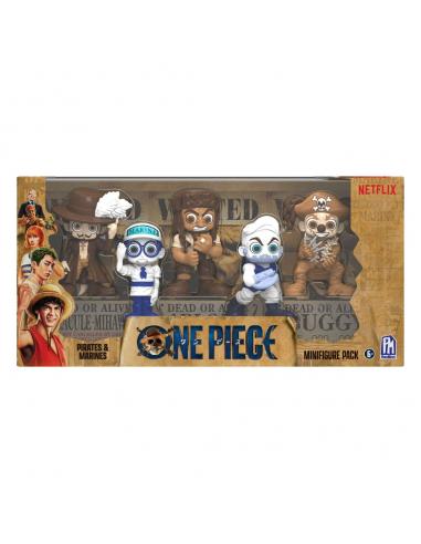 One Piece Figura Set Prates & Marines 6 cm
