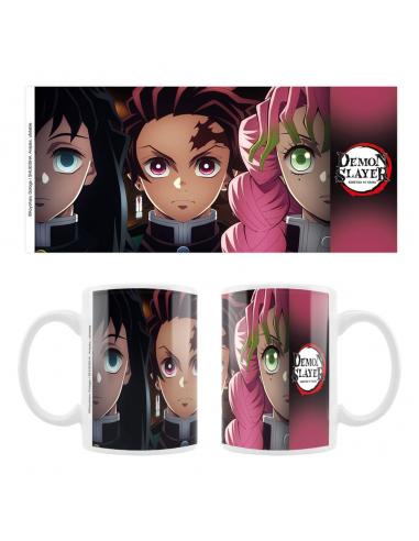 Tokyo Revengers Taza Cerámica Tanjiro, Mitsuri, Muichiro