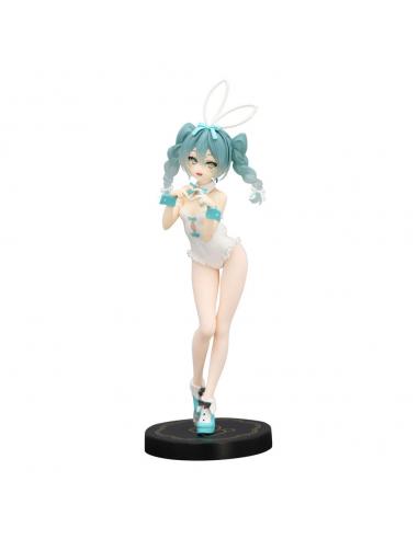 Hatsune Miku Estatua PVC BiCute Miku Rurudo White Color Ver. 27 cm