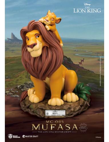 Disney Estatua Master Craft El Rey León Mufasa 36 cm
