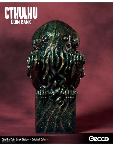 H.P. Lovecraft Cthulhu Mythos Hucha Estatua Cthulhu (Original Color) 24 cm