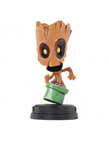 Marvel Animated Estatua Groot (in Pot) 10 cm