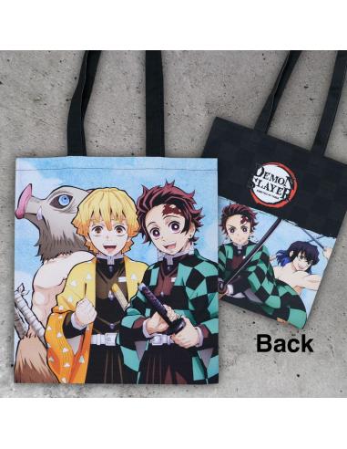 Demon Slayer: Kimetsu no Yaiba Bolsa Inosuke, Zenitsu, Tanjiro