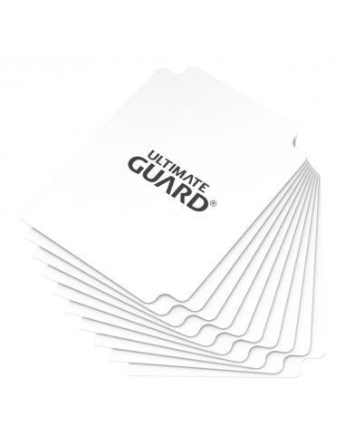 Ultimate Guard Card Dividers Tarjetas Separadoras para Cartas Tamaño Estándar Blanco (10)