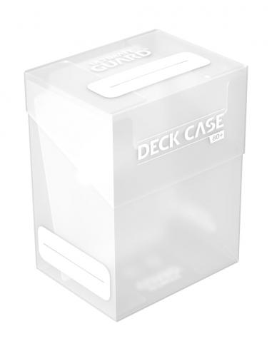 Ultimate Guard Deck Case 80+ Caja de Cartas Tamaño Estándar Transparente