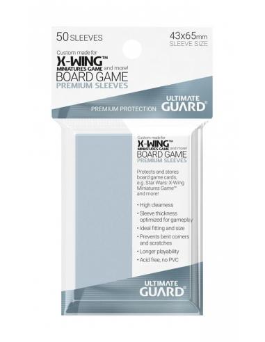 Ultimate Guard Premium Soft Sleeves Fundas de Cartas del Juego de Mesa X-Wing™ Miniatures Game (50)