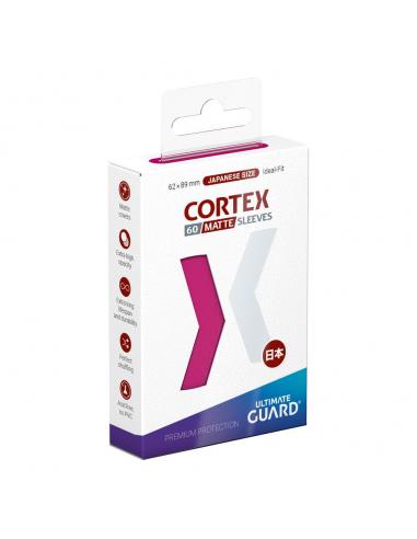 Ultimate Guard Cortex Sleeves Tamaño Japonés Matte Pink (60)