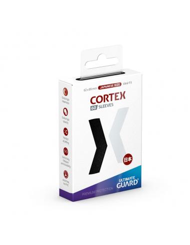 Ultimate Guard Cortex Sleeves Tamaño Japonés Negro (60)