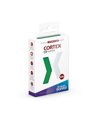 Ultimate Guard Cortex Sleeves Tamaño Japonés Verde (60)