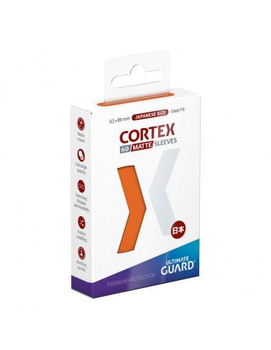 Ultimate Guard Cortex Sleeves Japanese Size Matte Naranja (60)