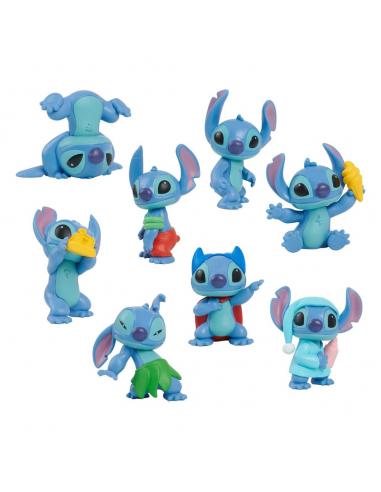 Lilo & Stitch Pack de 8 Minifiguras Stitch Collectible Figure Set 7 cm