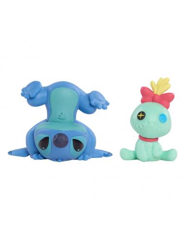 Lilo & Stitch Pack de 2 Minifiguras Scrump & Upside Down Stitch 7 cm