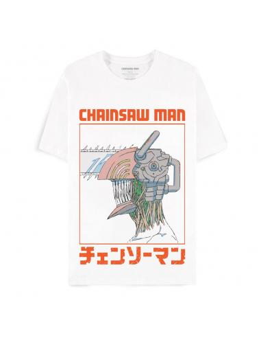 Chainsaw Man Camiseta Three Tone Chainsaw talla XL