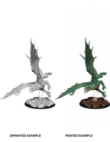 D&D Nolzur's Marvelous Miniatures Miniaturas sin pintar Young Bronze Dragon