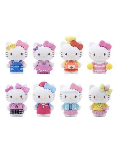 Sanrio Figuras mini Mini-Doll Cute Outfits Series Hello Kitty 7 cm Expositor (12)