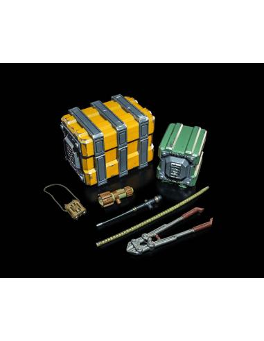 Cosmic Legions: OxKrewe Book Two Harrow Zone Accesorios para Figuras Wasteland Survival Set