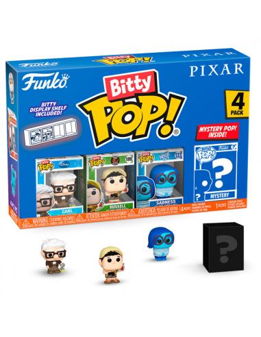 Blister 4 figuras Bitty POP Disney Pixar UP