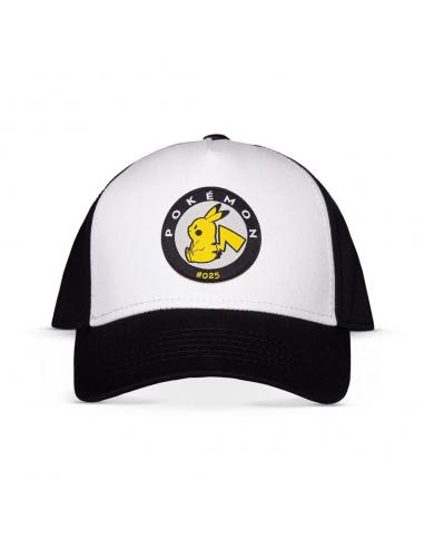 Pokémon Gorra Béisbol Pikachu Black & White