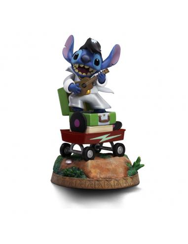 Lilo & Stitch Estatua 1/10 Art Scale Stitch King of Rock 17 cm