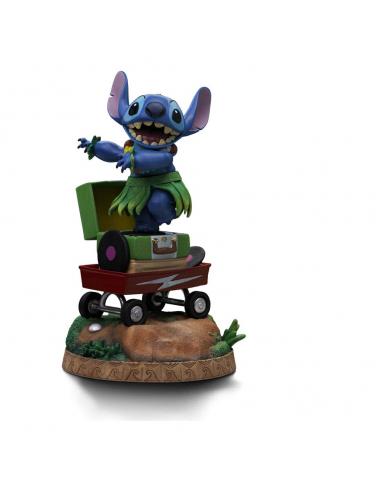 Lilo & Stitch Estatua 1/10 Art Scale Stitch Hula 17 cm