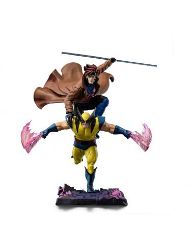 Marvel Estatua 1/10 Deluxe Art Scale X-Men´97 Gambit & Wolverine 29 cm