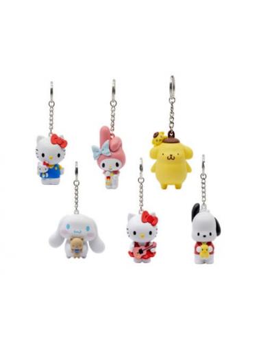 Sanrio Llaveros Pocket Hero Hello Kitty and Friends Expositor (12)