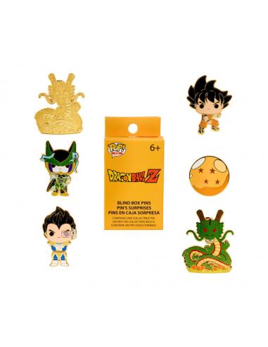 Dragon Ball Z by Loungefly Chapas esmaltadas Blind Box Characters Expositor (12)