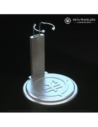 Legendari Soporte para Figuras con logotipo de MetaTravelers