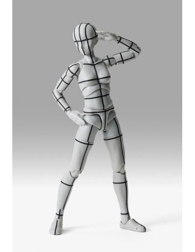 Figura S.H.Figuarts Body-Chan Sports Edition Wire Frame (Gray Color Ver.) 15 cm