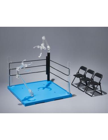 Tamashii Stage Accesorio para Figuras Act Ring Corner & Folding Chair Set Neutral Ver.