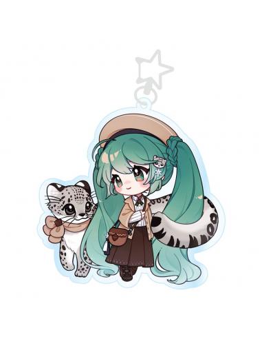 Hatsune Miku Llavero acrilico Kawaii Winter Time