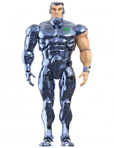 SilverHawks Figura Ultimates Steelwill (Toy Version Vac Metal) 18 cm