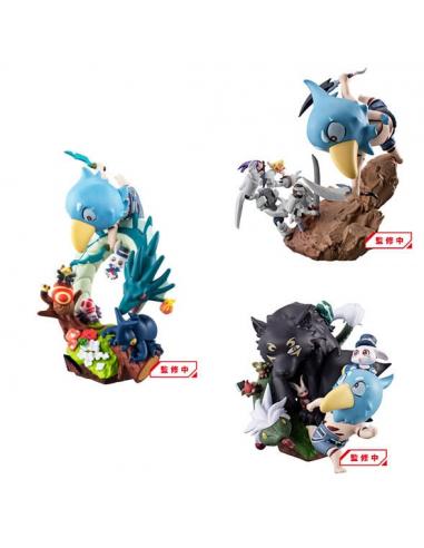 Shangri-La Frontier Petitrama EX Series Pack de 3 Figuras Shangri-La Frontier vs Monster Diorama Collection Set 11 cm