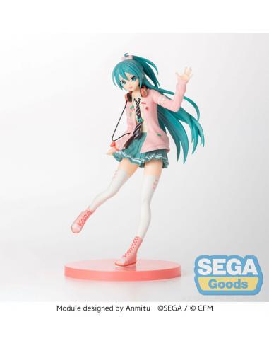Hatsune Miku Project DIVA Arcade Estatua PVC SPM Hatsune Miku Ribbon Girl 24 cm