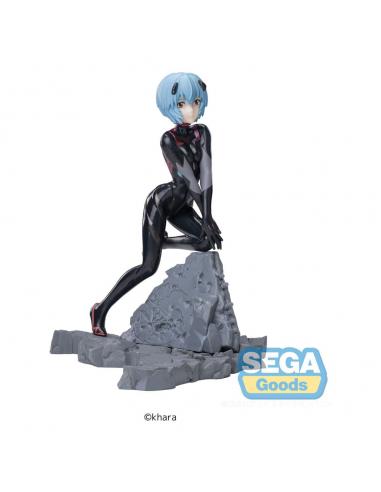 Evangelion: 3.0+1.0 Thrice Upon a Time Estatua Luminasta PVC Vignetteum Tentative Name : Rei Ayanami 30th Anniversary Ver. 19 cm