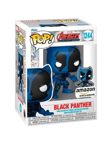 Funko POP Marvel Avengers 60th Anniversary Comic Black Panther with Pin Exclusive