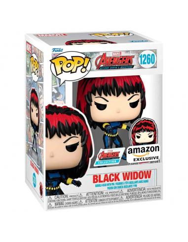 Funko POP Marvel Avengers 60th Anniversary Comic Black Widow with Pin Exclusive