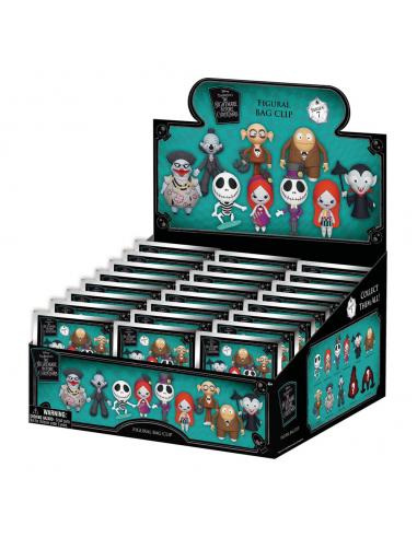 Pesadilla antes de Navidad Colgantes PVC 3D Expositor Series 6 (24)
