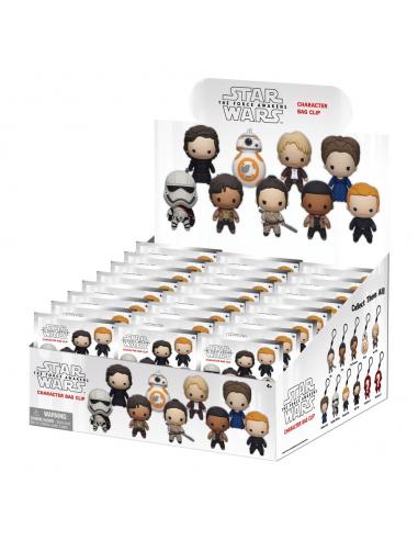 Star Wars: Episodio VII - El despertar de la Fuerza Colgantes PVC 3D Expositor (24)
